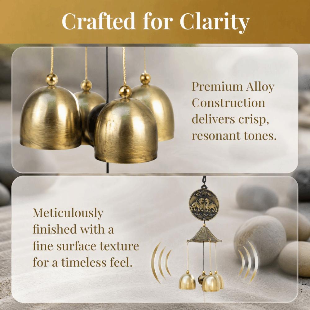 1pc Outdoor Metal Bells Metal Wind Chimes Fortune Tree Wind Chimes For Shop Home Decoration