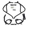 Motorcycle Upper + Lower Engine Guard Crash Bar Motoguard Frame Protection Bumper for BMW G310GS/G310R