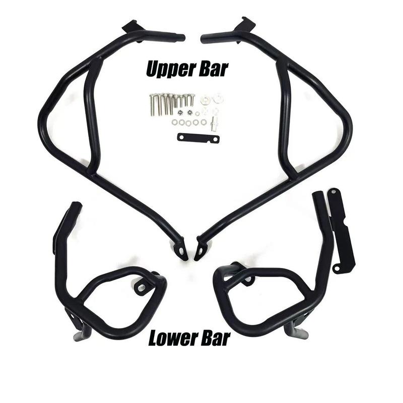 Motorcycle Upper + Lower Engine Guard Crash Bar Motoguard Frame Protection Bumper for BMW G310GS/G310R