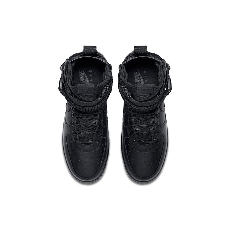 New Nike Sf Air Force 1 High Triple Black 864024-003