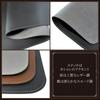 CRESTABLES Large Desk MatMouse Pad, PU Leather with Suede Backing, for Office or Home Use (90 X 40 Cm), Gray