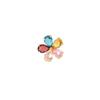 Spilla Anti-riflesso Fibbia Meravigliosa Lussuosa ed Elegante Spilla Fiore di Cristallo Mini Invisibile Pin Fisso per Colletto per Vestiti