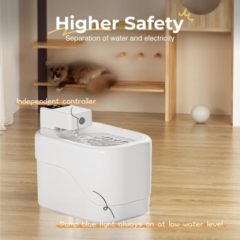 Cats Water Fountains Dogs Water Dispenser Big Capacity Super Mute Automatic Low Noise Waterer