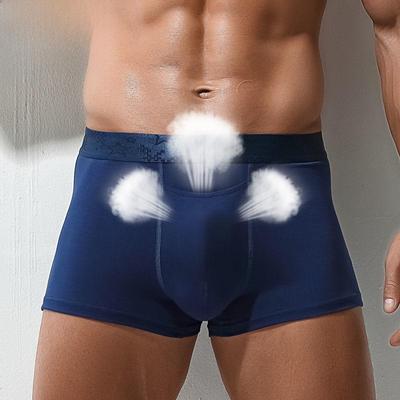 Youth Men's Sports Breathable Boxer Briefs with U-Convex Support for Summer