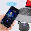 Rockmia EBS-303 5W Mini Portable Speaker Bluetooth 5.0 Fabric Mesh Subwoofer with Magnet Function Waterproof TF Card Player Soundbox Gift