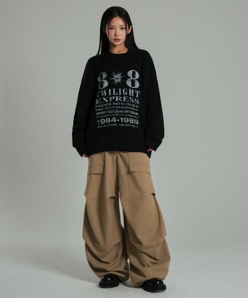 IDWS Agata Balloon Trouser Beige