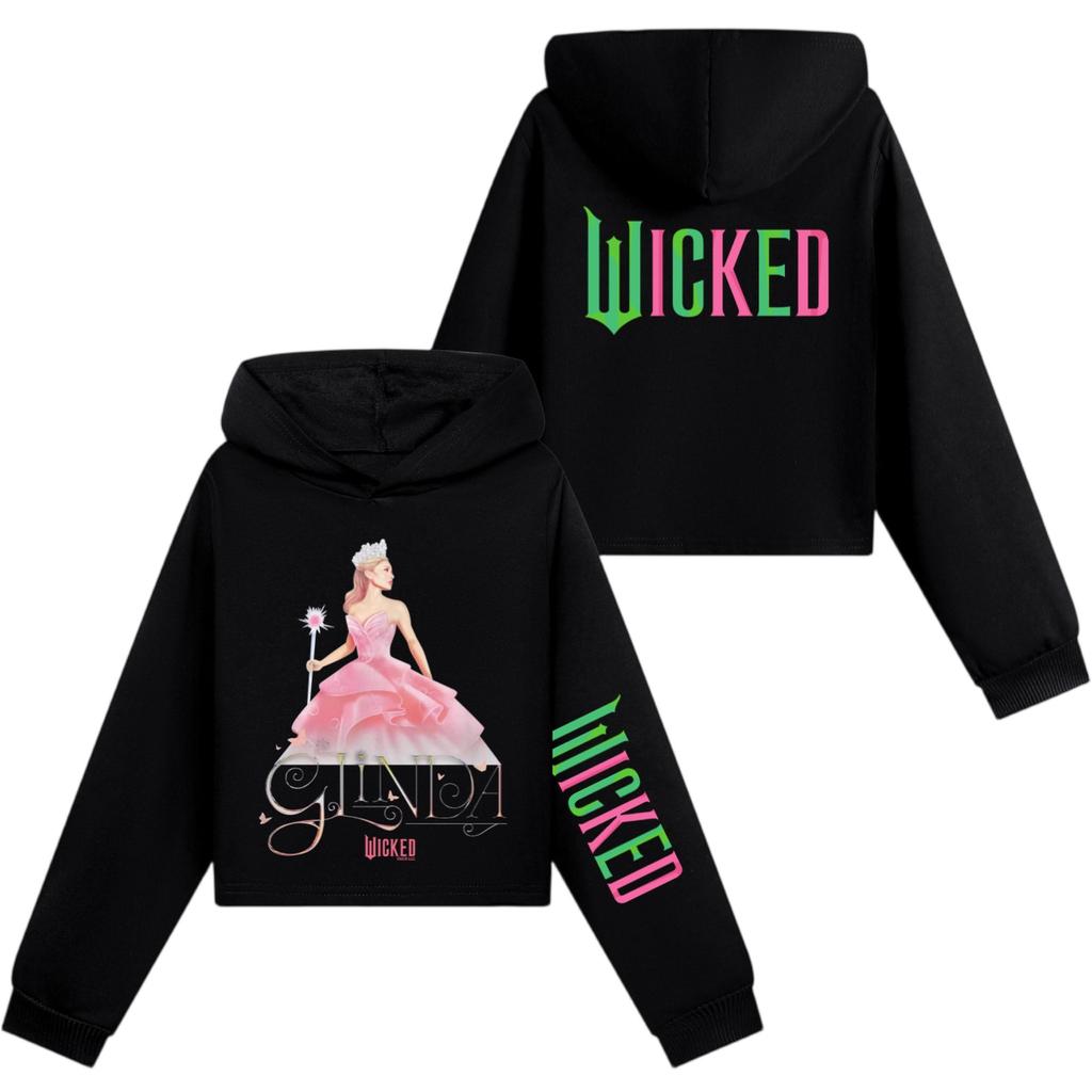 Children's Long-sleeved Loose Pullover Letter-printed Hooded Sweatshirt