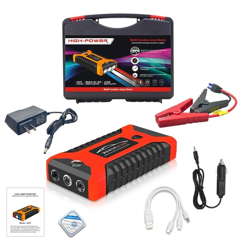 Avviatore Portatile per Batteria Auto Avviatore di Emergenza per Auto 99800mAh Auto a Benzina Diesel Alimentatore di Avviamento di Emergenza 12V Per Auto