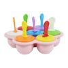 Popsicle Molds for Kids Reusable Ice Pop Mold with Sticks Homemade Mini Toddler Popsicle Mold BPA-Free Food-Grade Non-Stick Tray