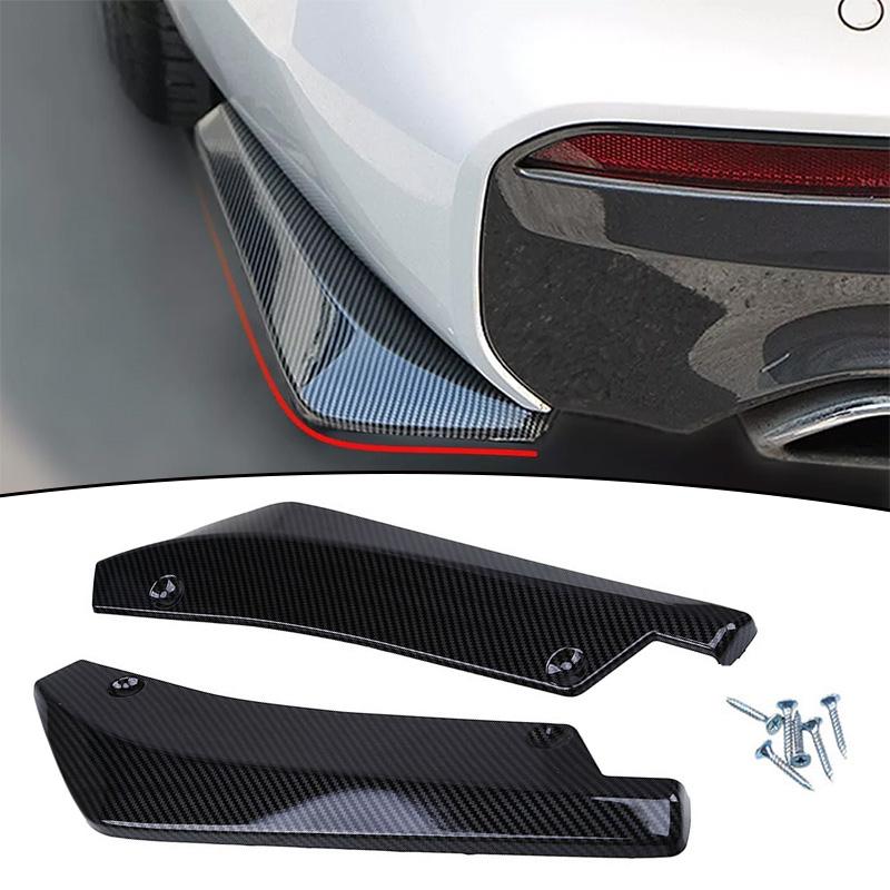 Universeller Auto-Heckstoßstangen-Spoilerlippen-Splitter-Haifischspoiler Kratzschutz-Schutzfolien-Winkel-Splitter-Dekorationszubehör