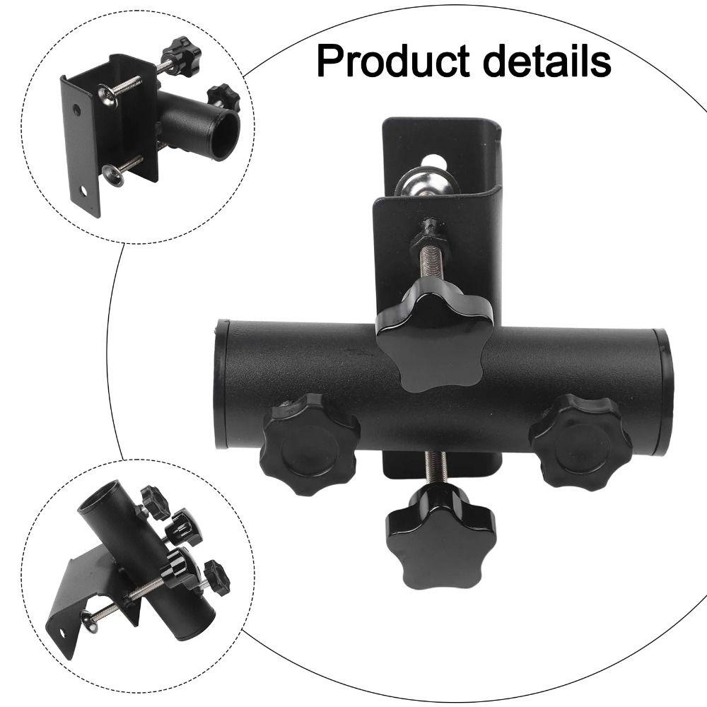 Flexible Balcony Umbrella Holder Adjustable Patio Umbrella Mount Garden Bracket  Beach Setting