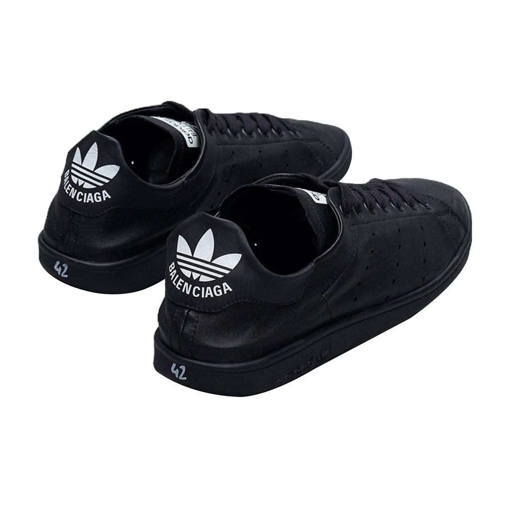 Balenciaga x adidas Stan Smith Trojité čierne Dámske tenisky Core-Black IG9949