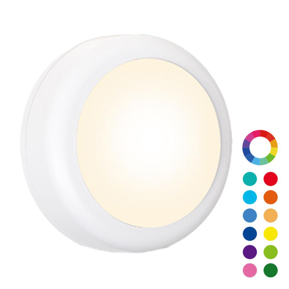 30LM LED Closet Light 16 Colors Stick On Closet Light with Dimmer and Timmer Remote Control Great for Closet Bedroom Kitchen