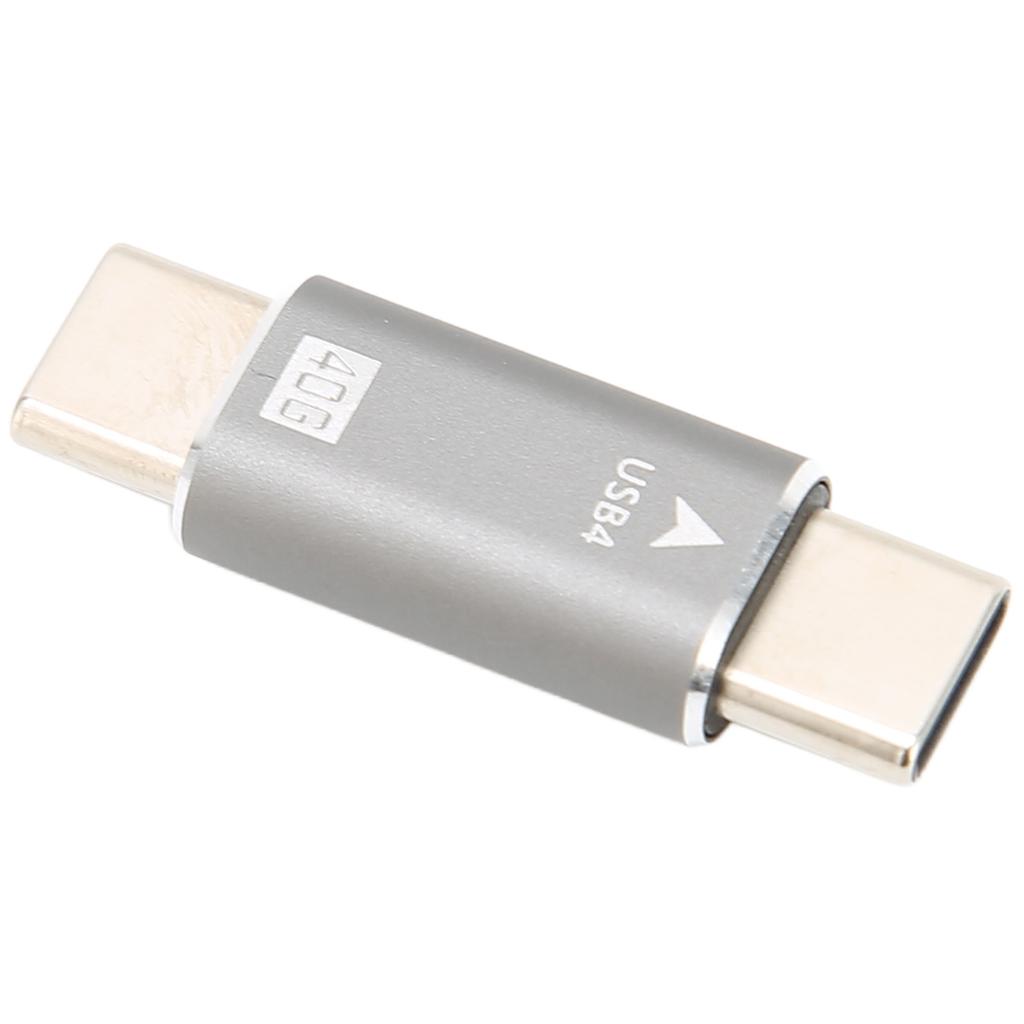 Adaptor Tip C Masculin la Masculin 40Gbps Transmisie Rapidă Compatibilitate Puternică Accesorii Computer