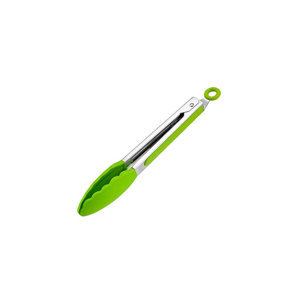 High-Temperature Resistant Silicone Kitchen Tongs - Non-Slip for Grilling, Baking, and Bread Handling.