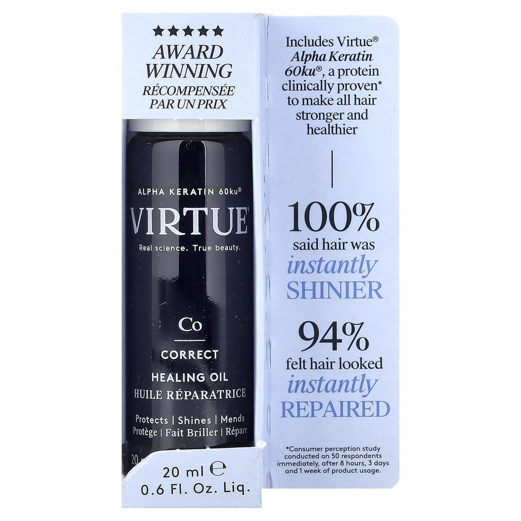 Virtue Labs, Correct, Healing Oil, 20ml (0.6 fl oz)