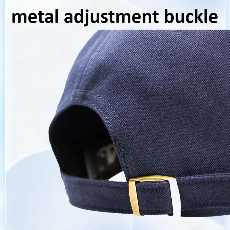Cappellino da baseball taglia XXL 60-65 cm per esterni, unisex, con corona morbida profonda, cappellino visiera d'anatra snellente, cappello alla moda con ricamo regolabile