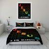 "Jesus Text In Gradient." Bedding Sets Duvet Cover Sets Duvet Covers Pillowcases(1 * Duvet Cover 2 * Pillowcases Without Duvet Insert)
