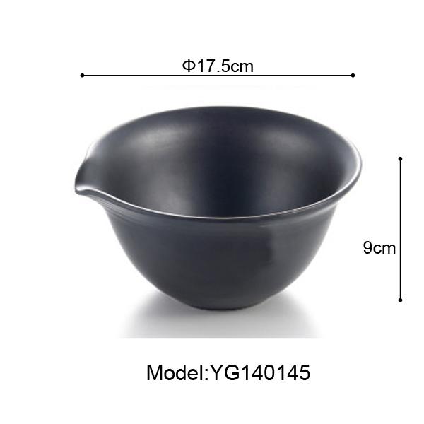 Imitation Porcelain Frost Melamine Dinnerware Oval Bowl Japanese Restaurant Chaos Big Bowl A5 Melamine Bowls Melamine Tableware