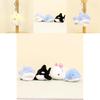 Adorable Marine Animal Plush Keychain 12cm Cute Shark Whale Dolphin Stuffed
