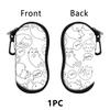 Cute Cat Soft Eyeglasses Case Cute Ultra Light Neoprene Sunglasses Case With Belt Clip,Soft Reading Glasses Case Women Men