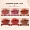 Mingxi Zhi Mousse Matte Velvet Lipstick: Long-Lasting Gloss for Autumn/Winter.