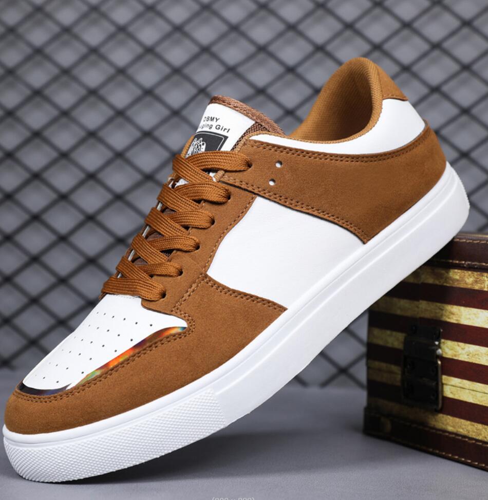 Fashion 2024 Trendy Mixed Colors Men Sneakers Autumn Student Men Skateboard Shoes Punk Street Casual Shoe Tenis Shoe Zapatillas Hombre