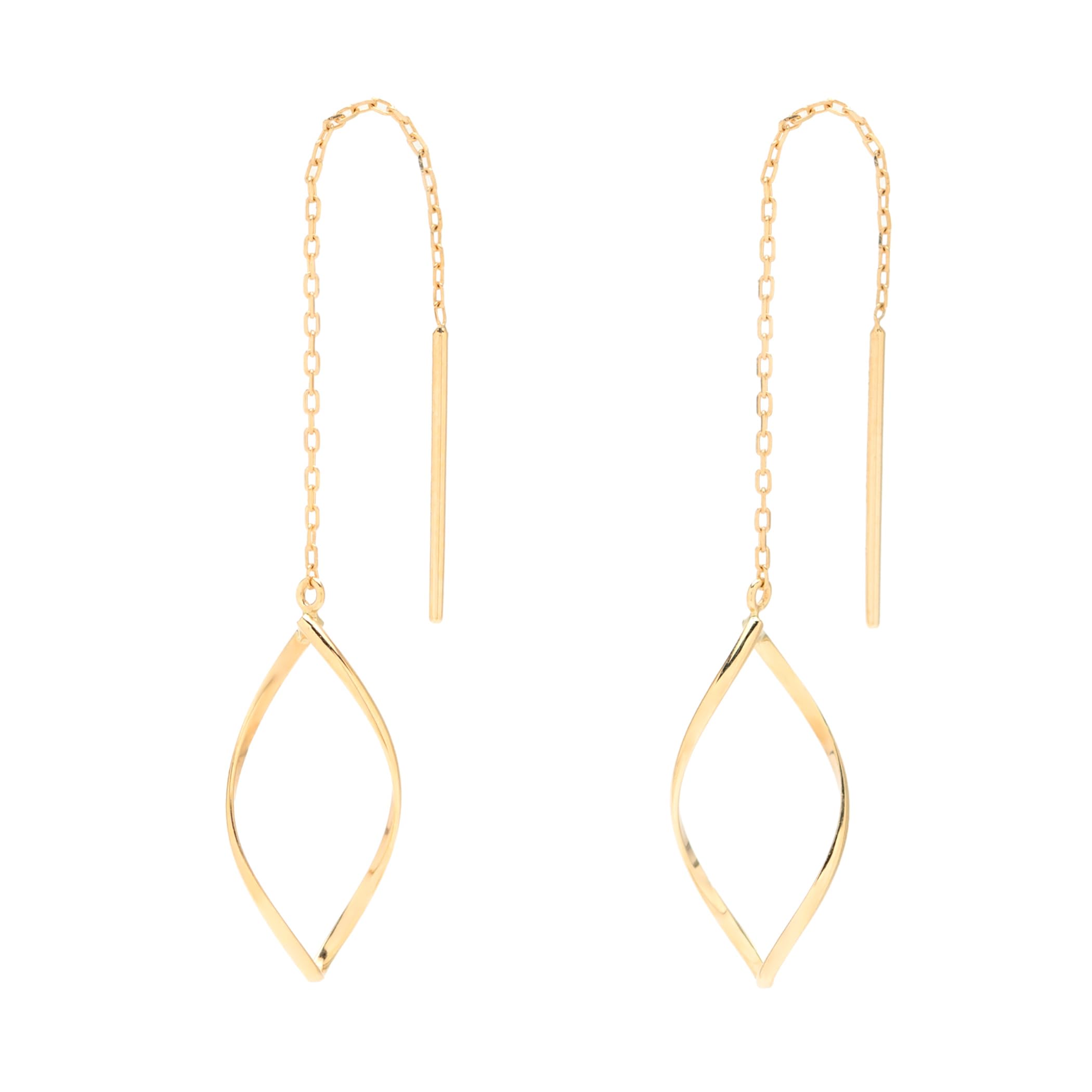 

ESTELLE [Official] Women s American Earrings, 10K Yellow Gold, 0202-3504-0019-0000