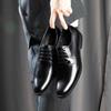 Hot Seller Business Casual Shoes Trend Patent Leather Men Wedding Shoes Oxfords Shoes Designer Pointed Toe Shoe