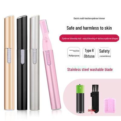 USB Rechargeable Women's Electric Eyebrow Trimmer and Shaver