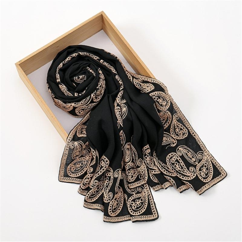 Elegant Church Neckerchief Soft Religious Scarf Women Soft Comfortable Scarf for Women and Girls