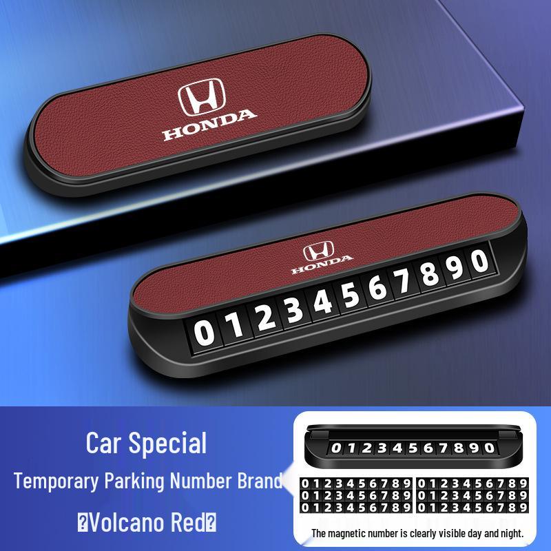 Honda Accord Odyssey Civic Parking Number Plate
