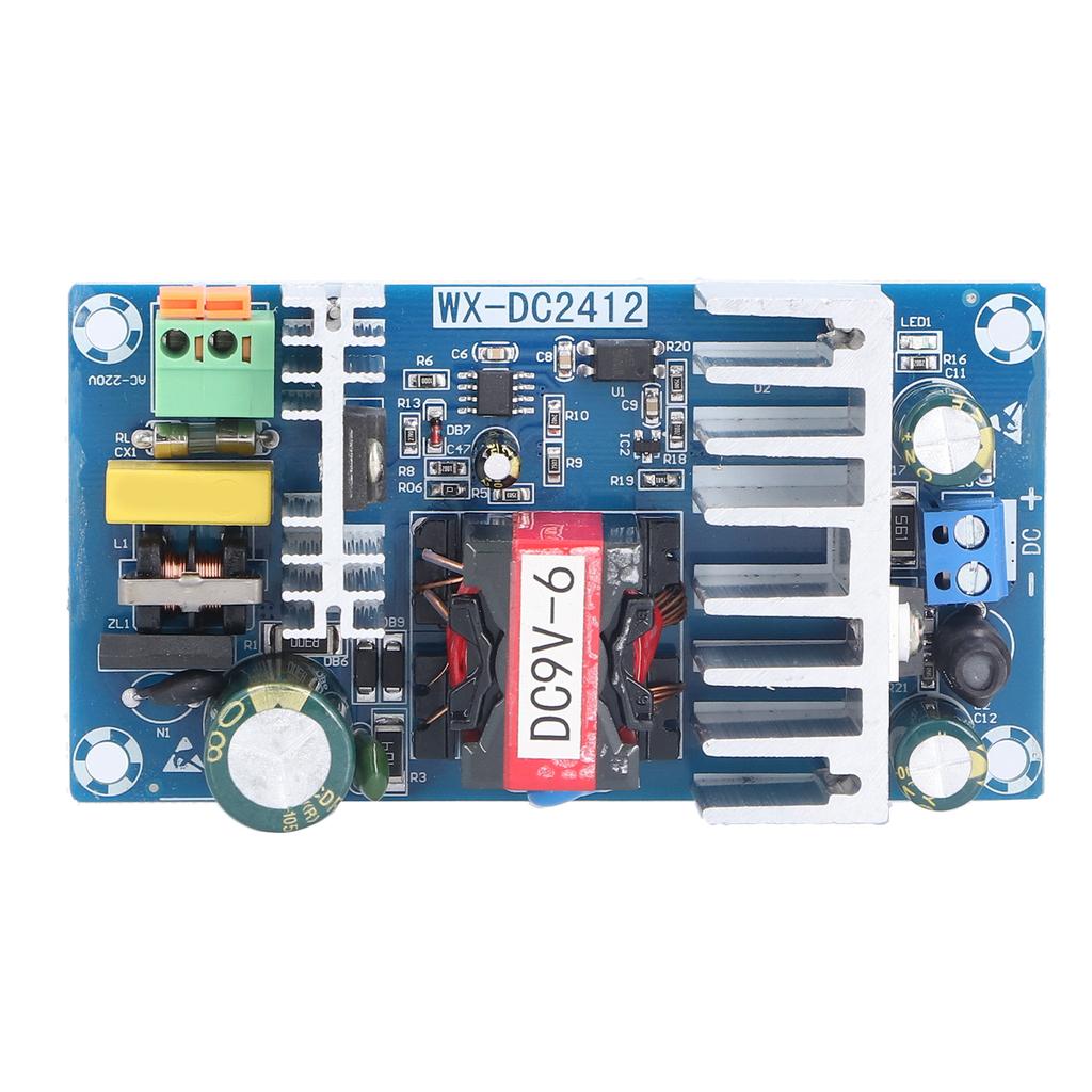 DC 9V Power Supply Module Short Circuit Protection AC 110‑260V Power Module for Civil Or Industrial Control Systems