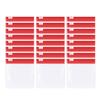 24Pcs 3" Pill Pouch Bags Zippered Storage Bags Good Sealing Reusable Translucent Medicine Organizer Self Sealing Pill Bags