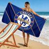 Custom Name,Chelsea Print Beach Towel, Large Soft Quick Dry Towel for Beach Camping Swimming
