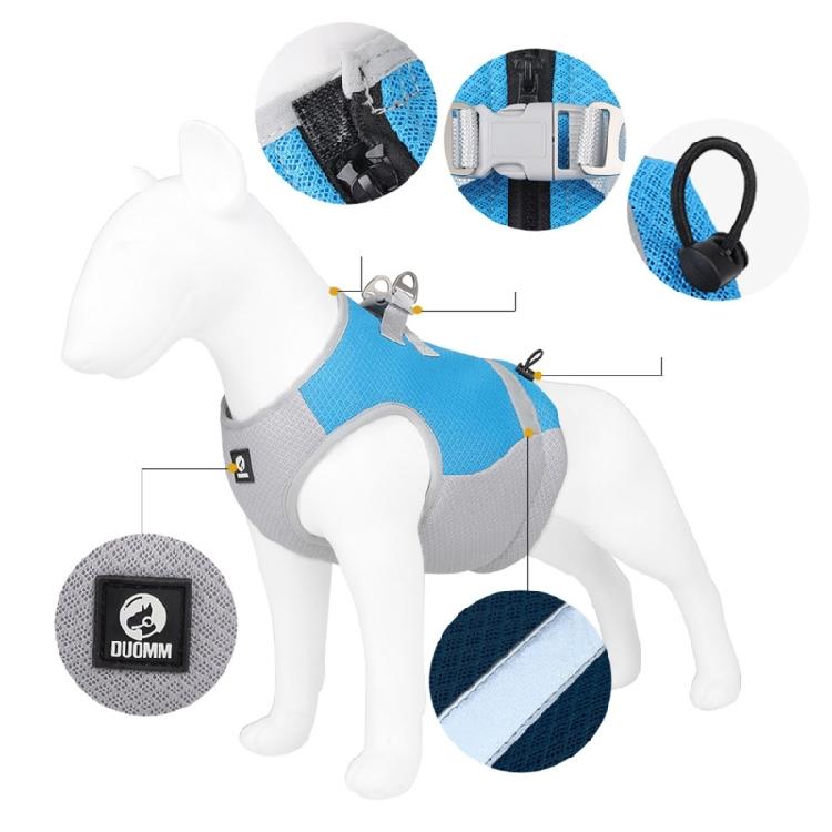 Fast-Dry Pet Clothes Puppy Reflective Cooling Clothes Summer Vest Pet Supplies