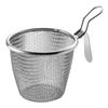 Edelstahl Nudeln Seiher Mesh Sieb Pasta Korb Nudel Korb