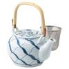 Arita Ware Approximately 940ml Rope Microwave and Dishwasher 37648 Teapot/pot, Capacity, Design, Blue, Safe,
