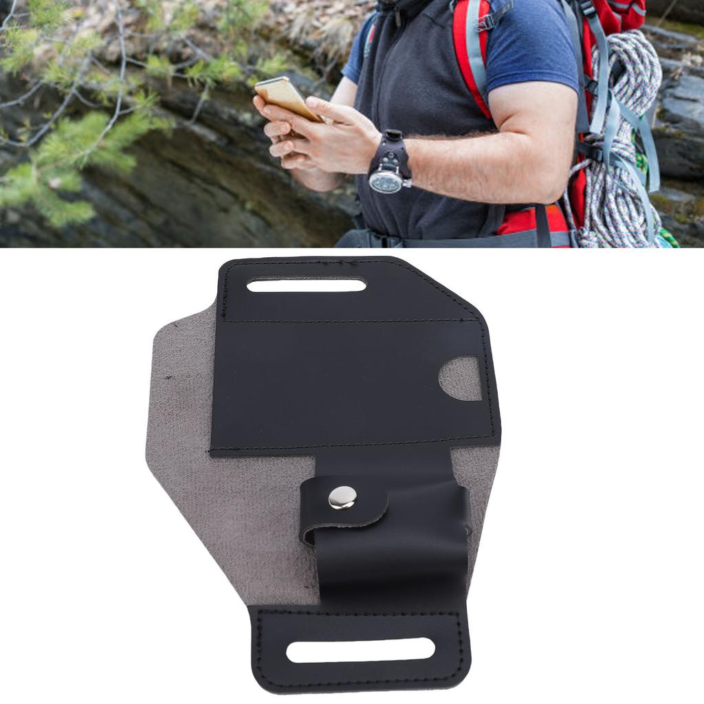 PU Leather Multitool Sheath with Belt   Versatile Multitool Belt       for Outdoor Camping