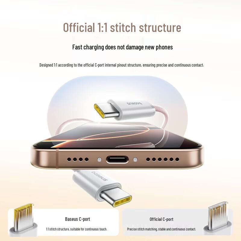 Baseus Magnetic Type-C to Type-C 100W Fast Charging Cable