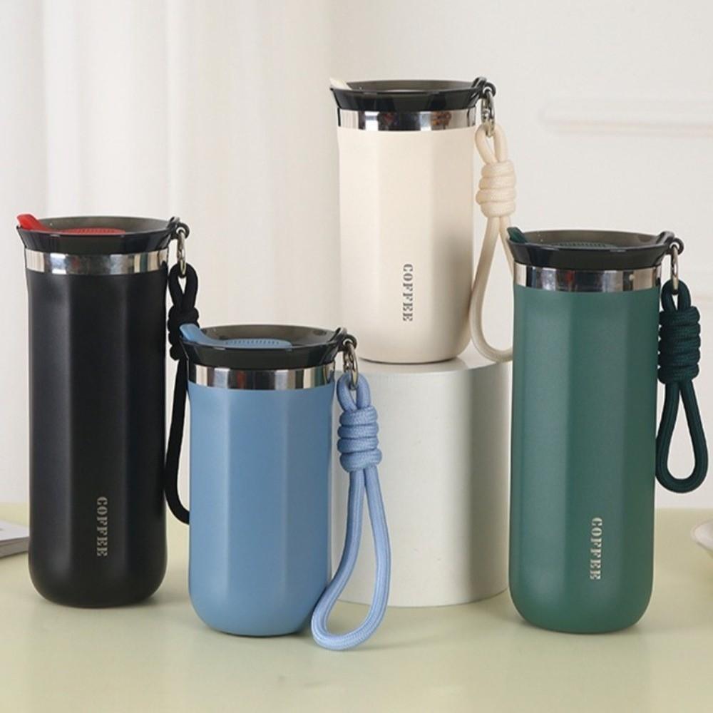 350ML/500ML Vacuum Flask Double Wall Thermal Mug Portable Water Cup  Commute Use