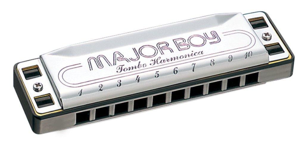 

TOMBO 10 Holes Harmonica E Key Major Boy 1710