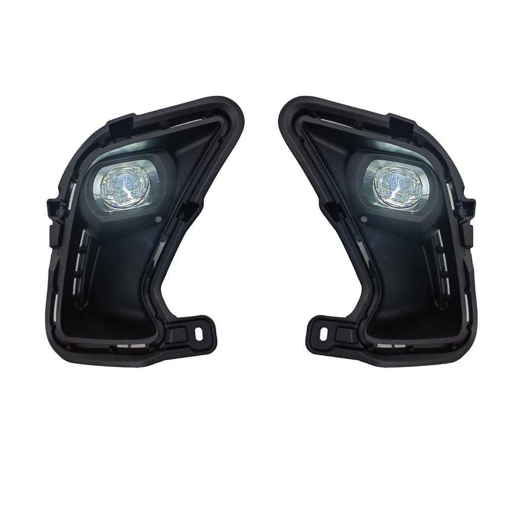 Front Bumper Fog Light Assembly Kit For Toyota Grand Highlander 2024