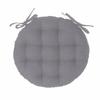 Chair Cushion 38cm Round GRAY