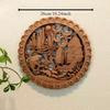 1pc Chinese Woodcarving Ornaments Solid Wood Carving Crafts Living Room Wall Decoration Home Accessories Wall Decorations