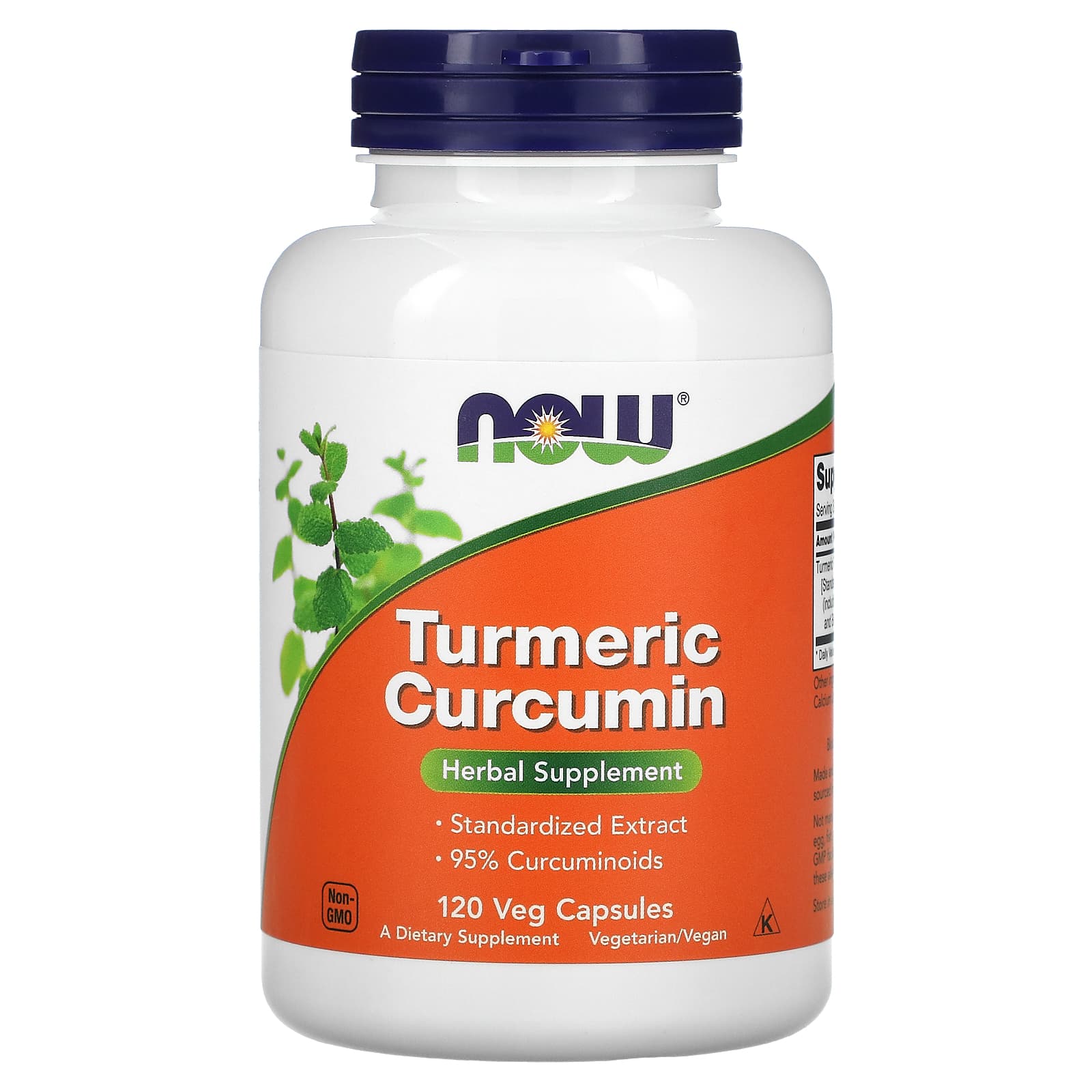 

Turmeric Curcumin, Veggie Capsules 120 (665Mg per Capsule)