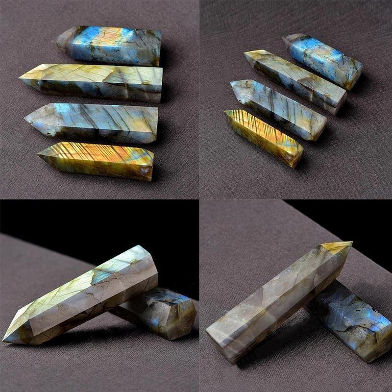 Moonstone Pillar Crystal Column Gemstone Pendant