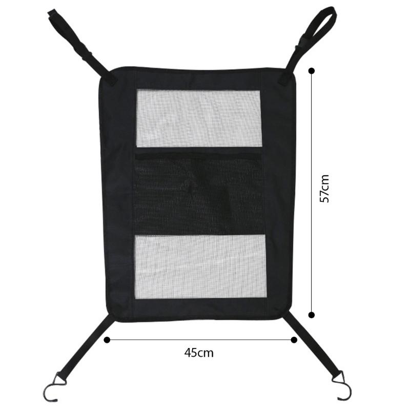 Vehicle Auto Partition Net for Dog Pet Partition Net Large Enclosure Back Seat Barrier Flexible Strap
