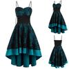 Womne Vintage High Grade Cami Bandage  High Low Dress Party Dress
