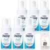Set of 6 Dent Check-Up Foam 100ml (Includes Life Smile Original Cotton Pad Set)